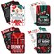 Big Dot of Happiness Christmas Pajamas - 4 Holiday Plaid PJ Party Games - 10 Cards Each - Gamerific Bundle